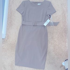 New Calvin Klein dress w/ tags still in tact.(it does have small shoulder pads)